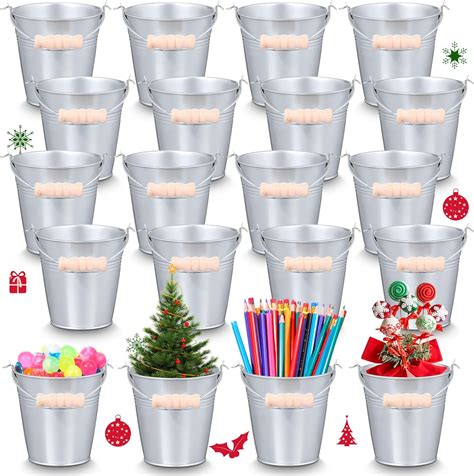 metal bucket gift box for sale|Amazon.com: Christmas Bucket For Gifts.